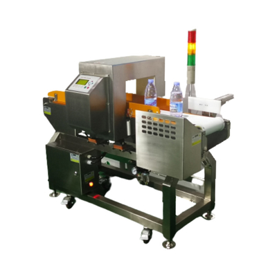 El sello modificado para requisitos particulares auto embotelló bebidas ordeña la transportación del detector de metales de la comida de la correa