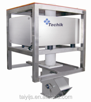 Detector de metales que cae libre para las semillas a granel, reciclando productos granulares plásticos