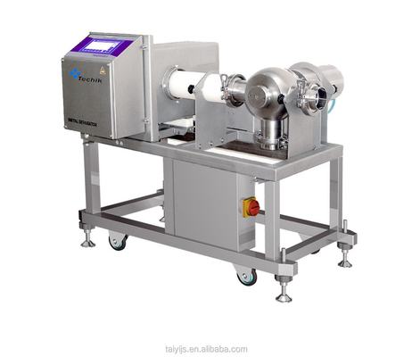 Detector de metales de la precisión de Hhigh para el producto flúido/viscoso con el rechazador de la válvula